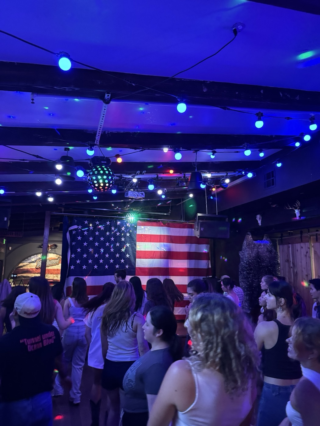 Line dancing night at Westwood